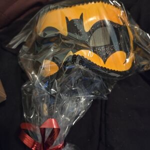 Batman Masquerade Mask - Black and Yellow